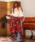 Antique Plaid Blouse